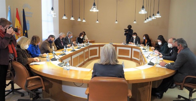 Convocatoria do Pleno do Parlamento de Galicia previsto para o 8 de febreiro de 2022